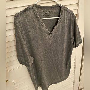 Lucky Brand mens t shirt large Venice Burnout